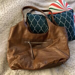 Liz Claiborne brown hobo bag